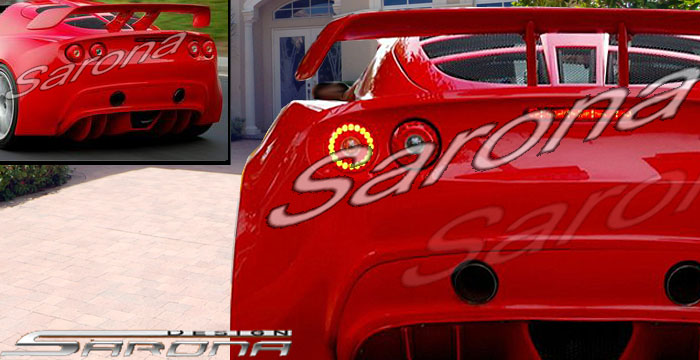 Custom Lotus Elise  Coupe Trunk Wing (2005 - 2013) - $950.00 (Part #LT-001-TW)